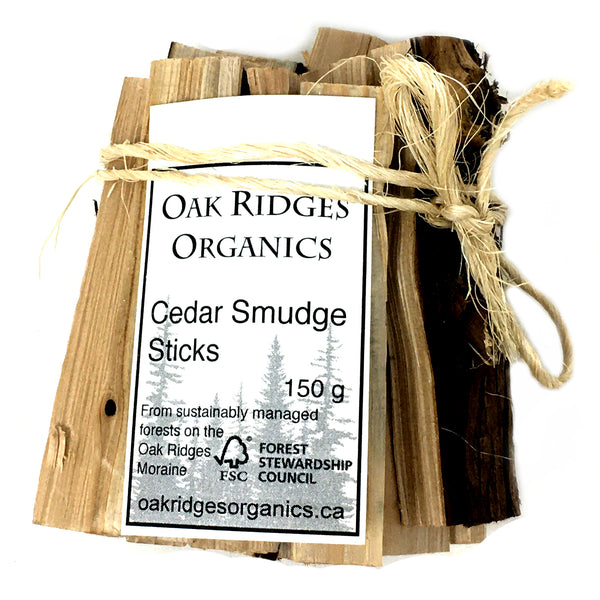 Cedar Smudge Sticks Bundle by Oak Ridges Organics - alter8.com