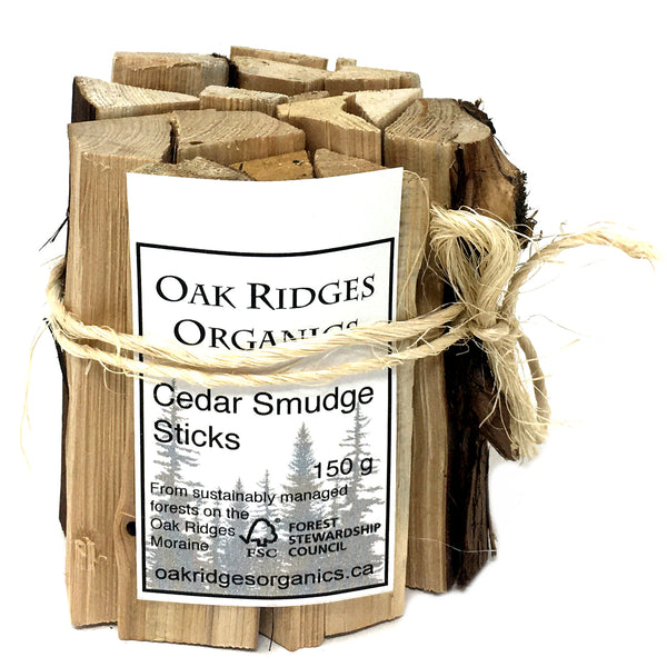 Cedar Smudge Sticks Bundle by Oak Ridges Organics - alter8.com